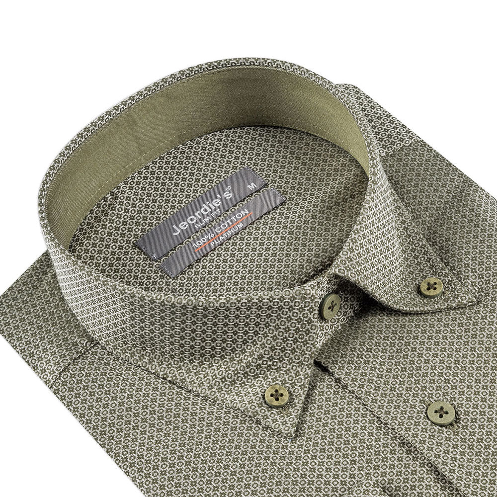 Khaki Cotton Shirt