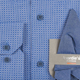 Royal Blue Cotton Shirt