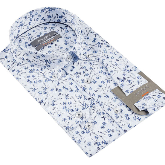 Blue - Navy Cotton Shirt
