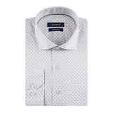 Beige - Navy Long Sleeve Shirt