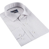 Beige - Navy Long Sleeve Shirt
