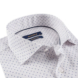 Beige - Navy Long Sleeve Shirt