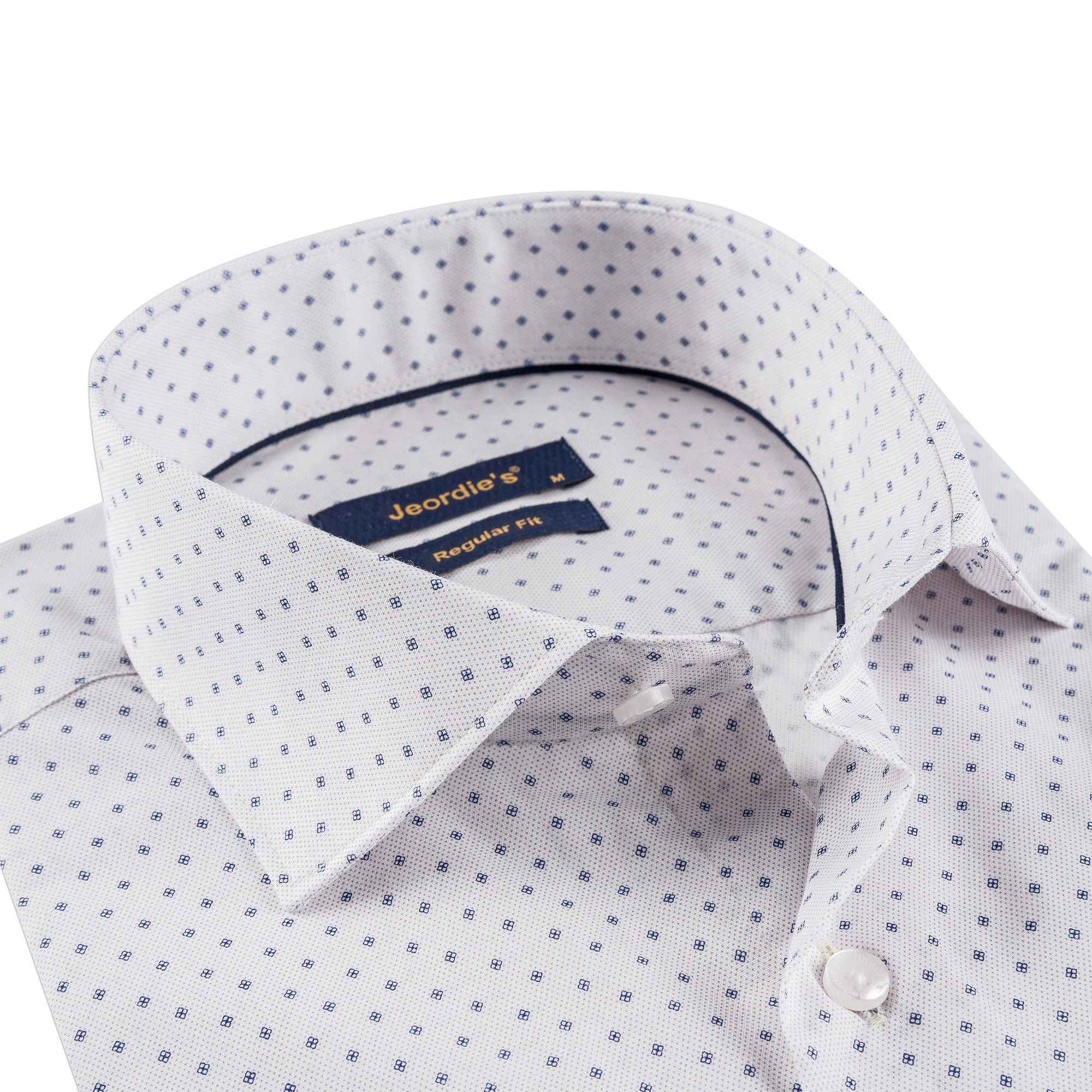 Beige - Navy Long Sleeve Shirt