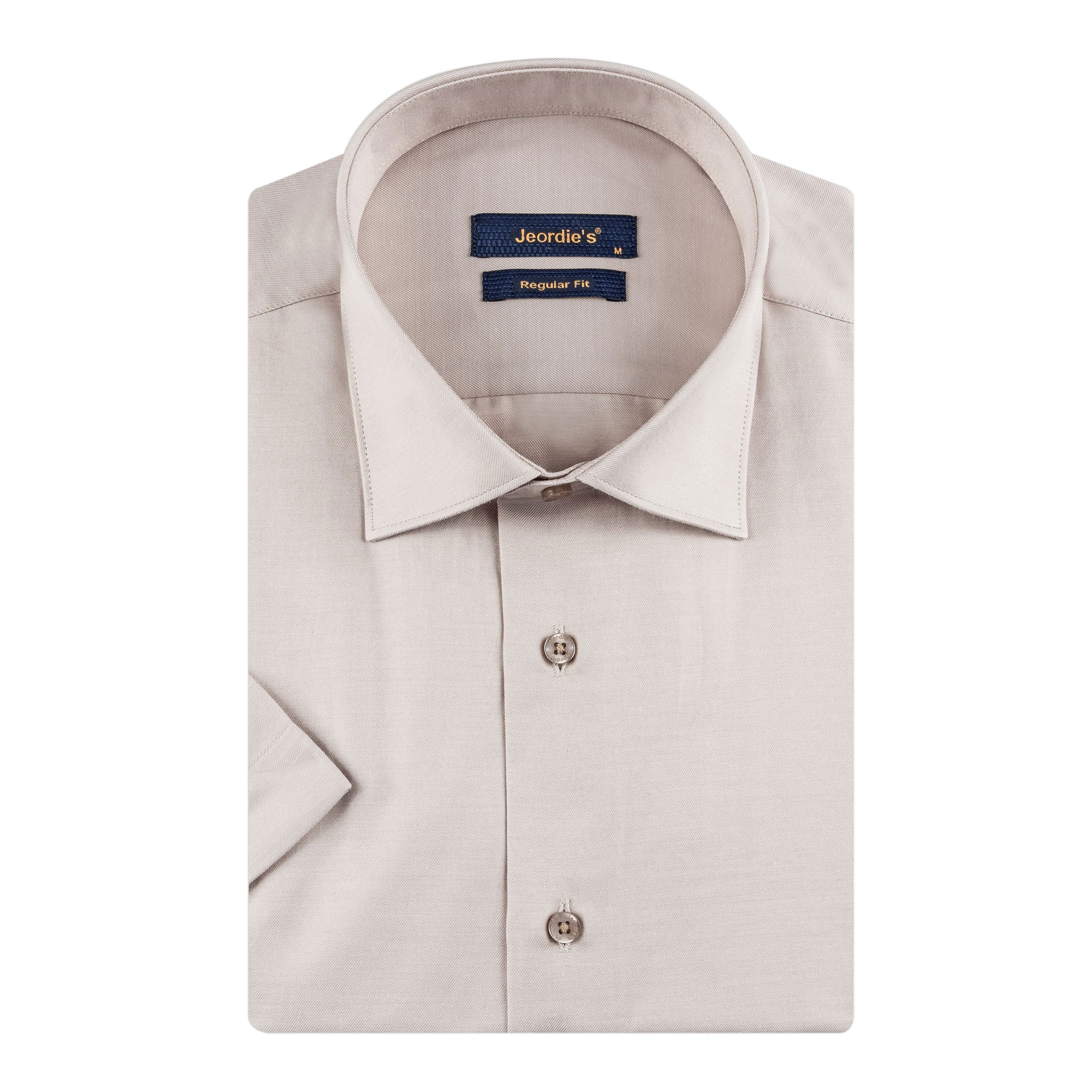 Beige Short Sleeve Shirt