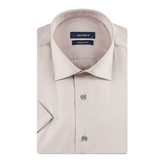 Beige Short Sleeve Shirt