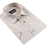 Beige Short Sleeve Shirt