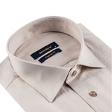 Beige Short Sleeve Shirt
