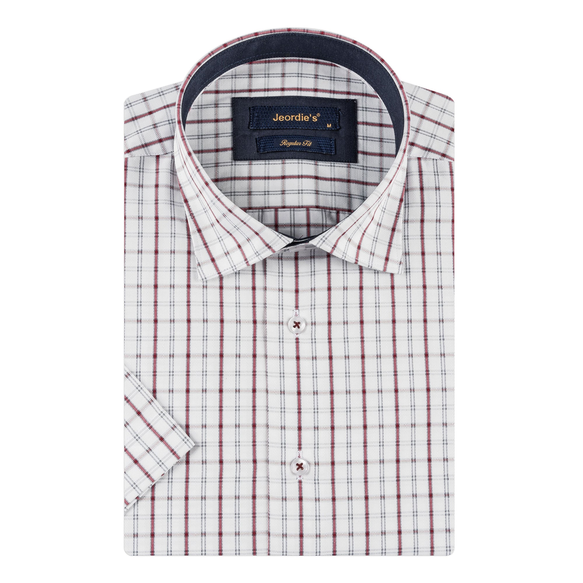 Burgundy Short Sleeve Shirt
