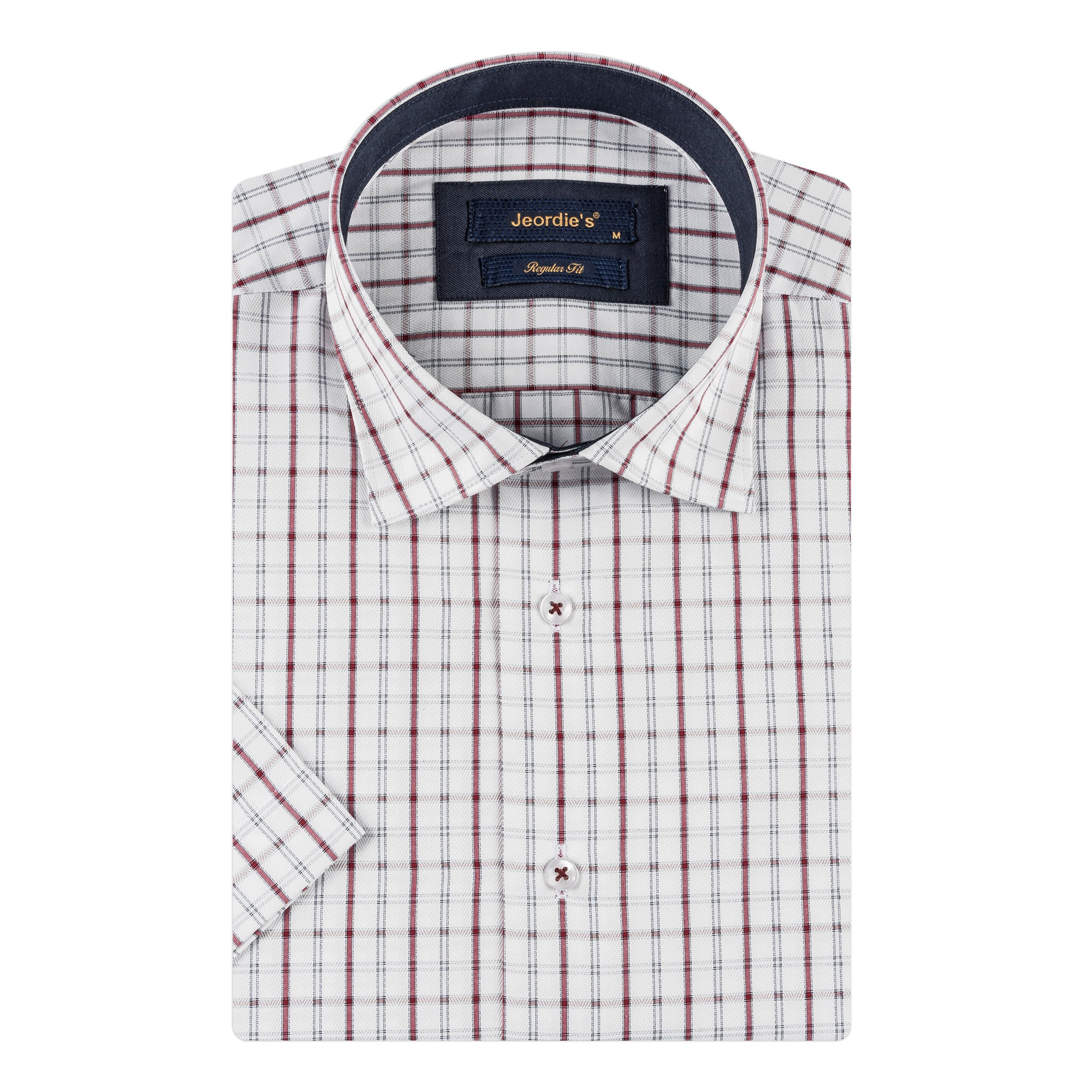 Burgundy Short Sleeve Shirt