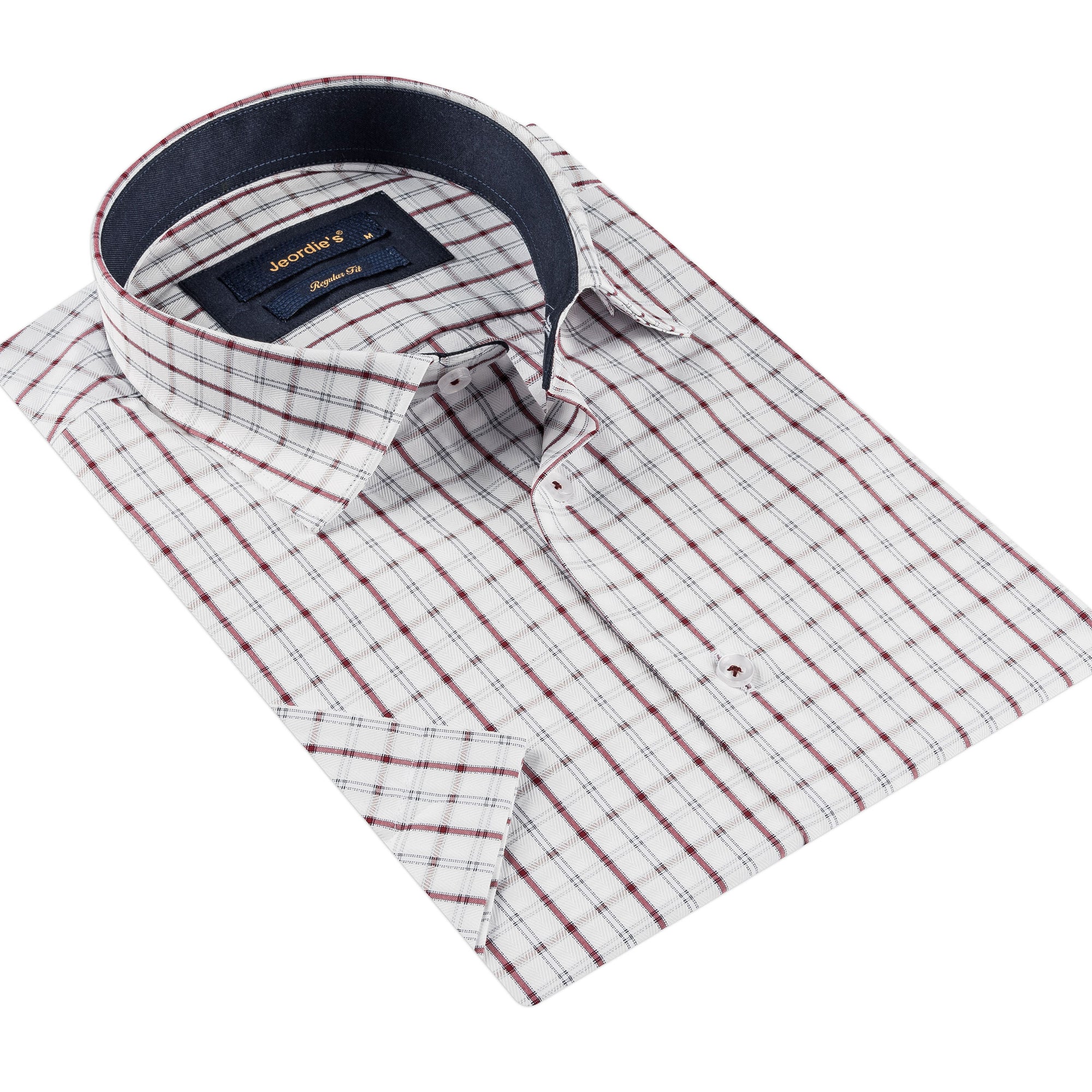 Burgundy Short Sleeve Shirt