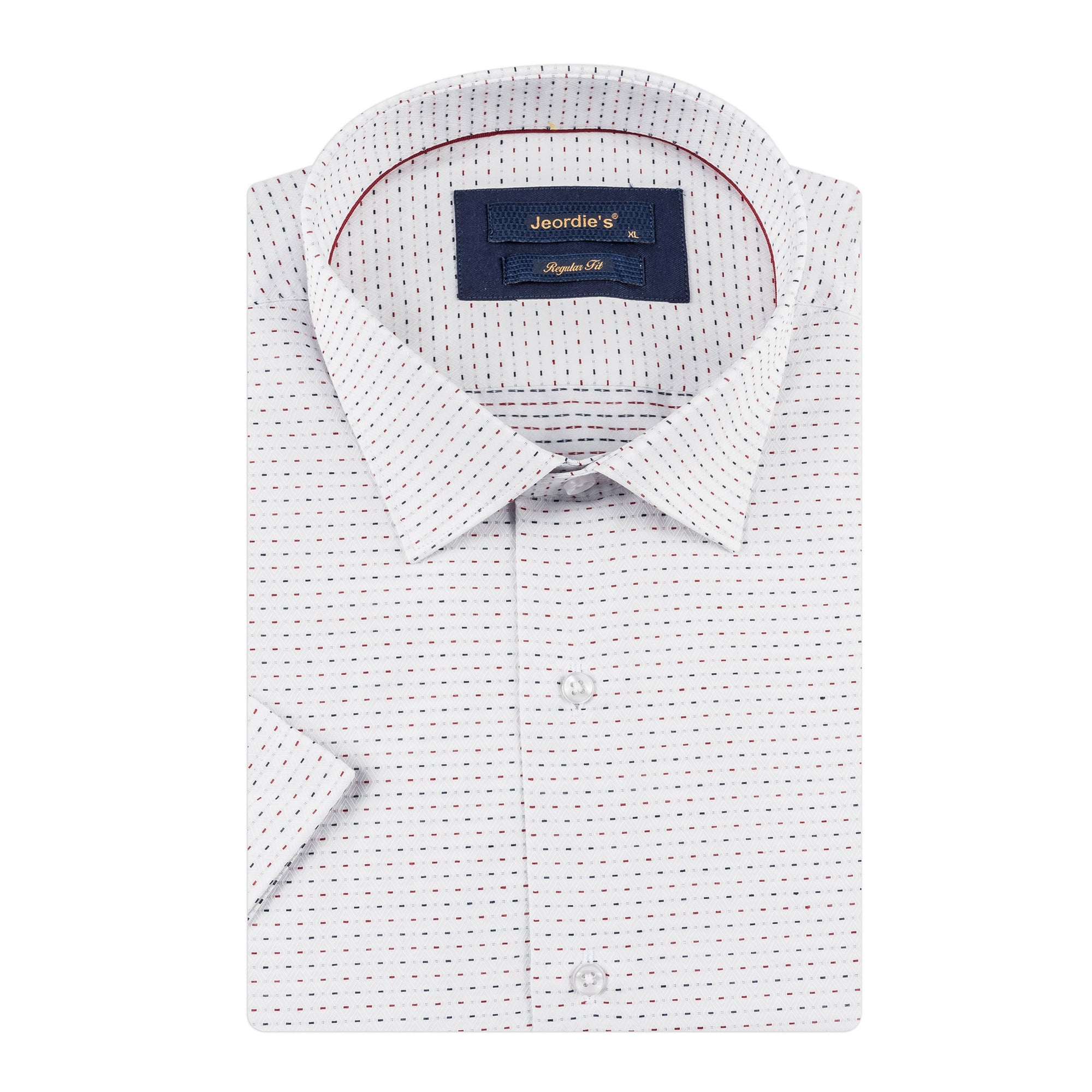 Burgundy Short Sleeve Shirt