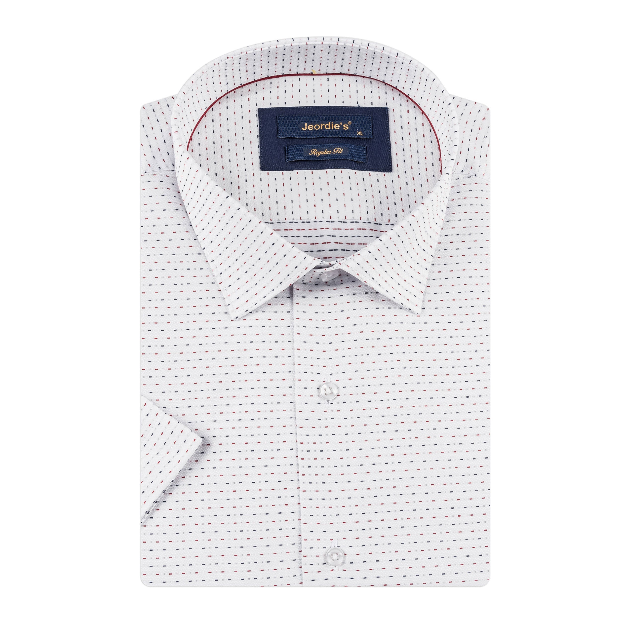 Burgundy Short Sleeve Shirt