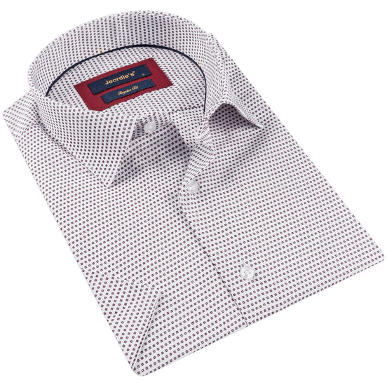 Burgundy Short Sleeve Shirt