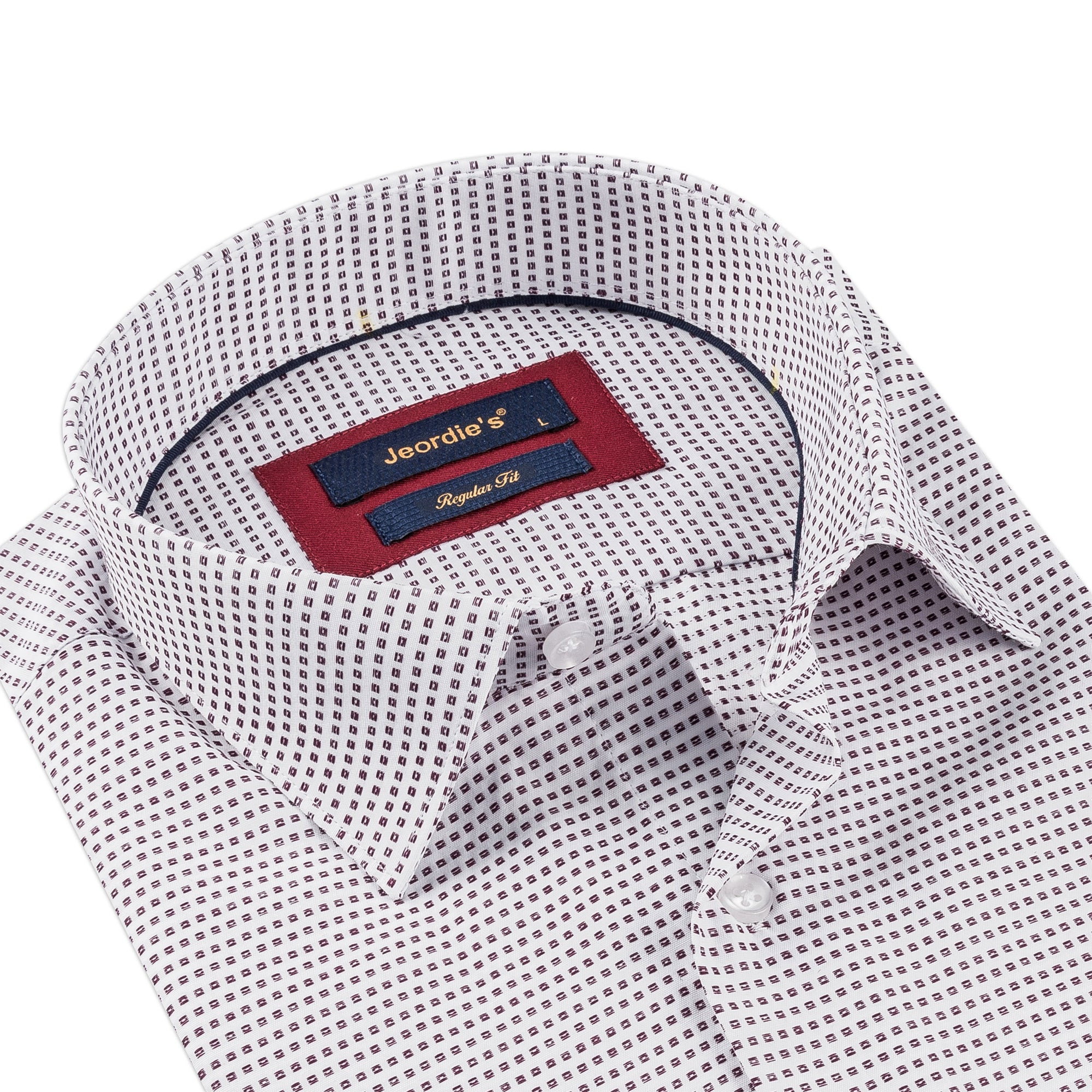 Burgundy Short Sleeve Shirt