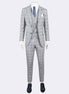 Grey - Blue Three-Piece Suit