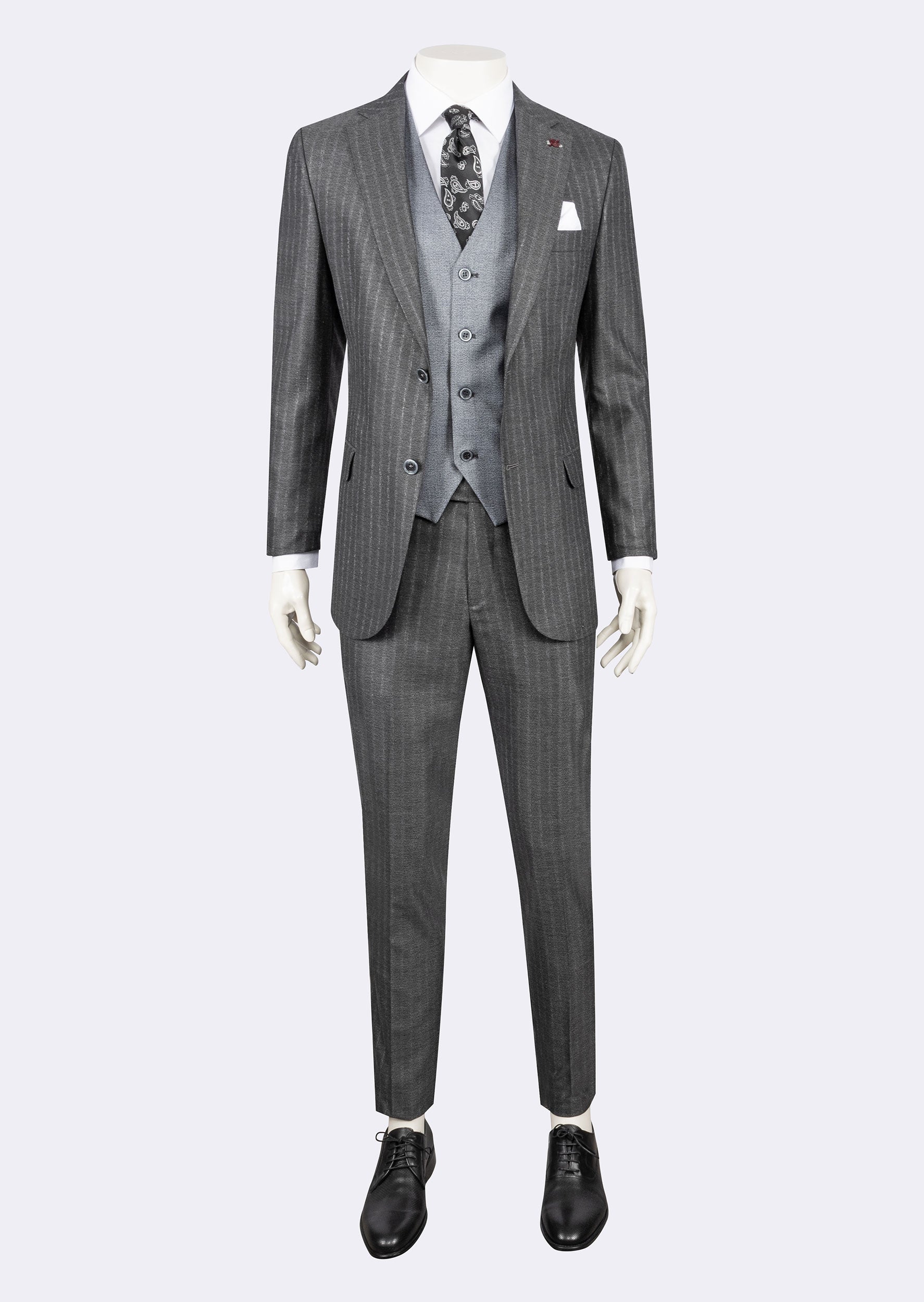 Anthracite Three-Piece Suit