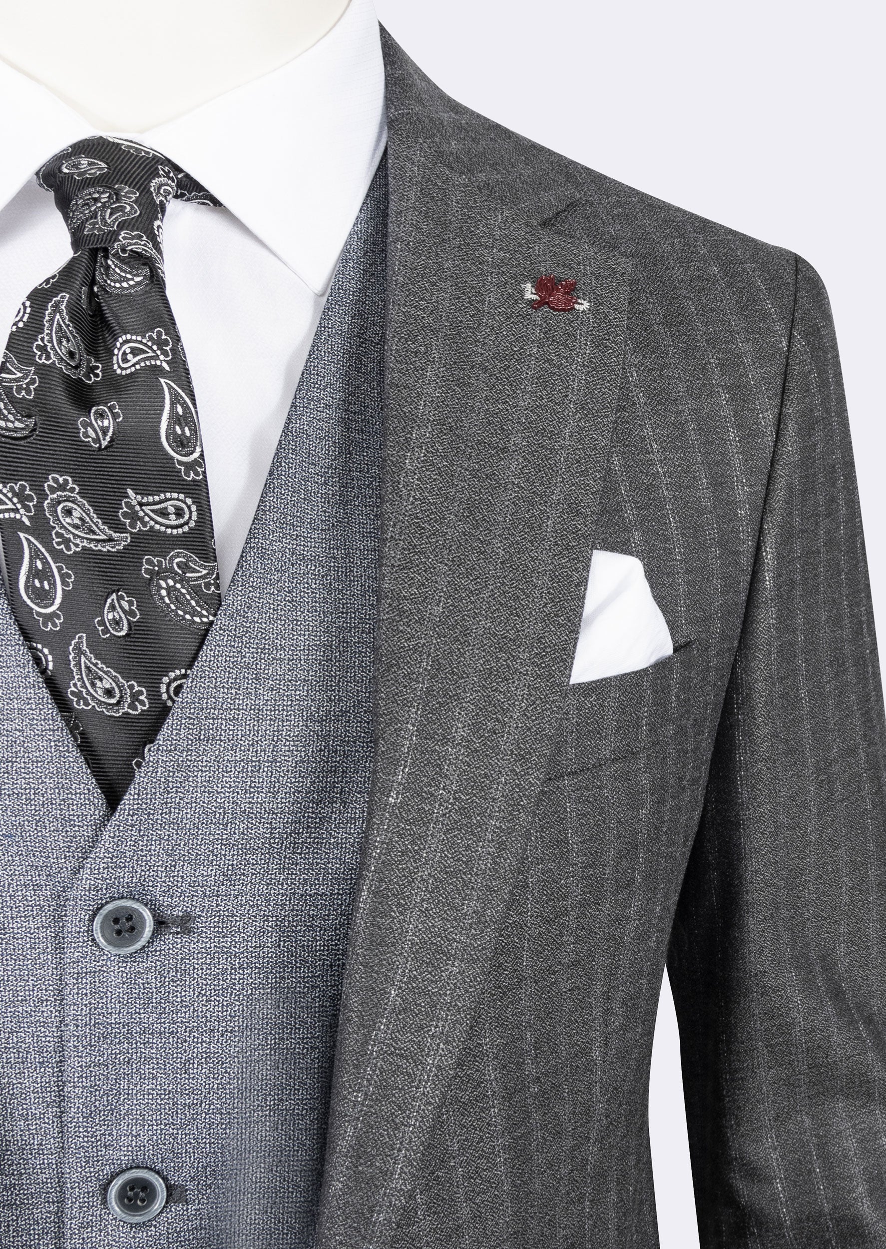 Anthracite Three-Piece Suit