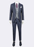 Dark Navy Three-Piece Suit