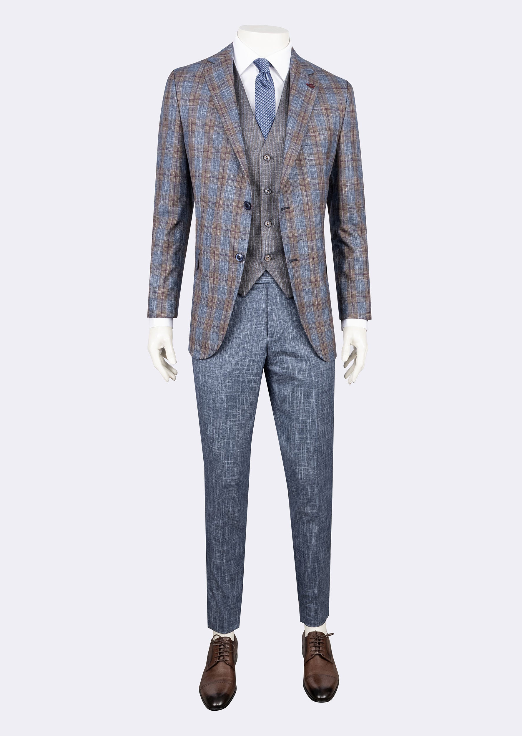 Navy Three-Piece Suit