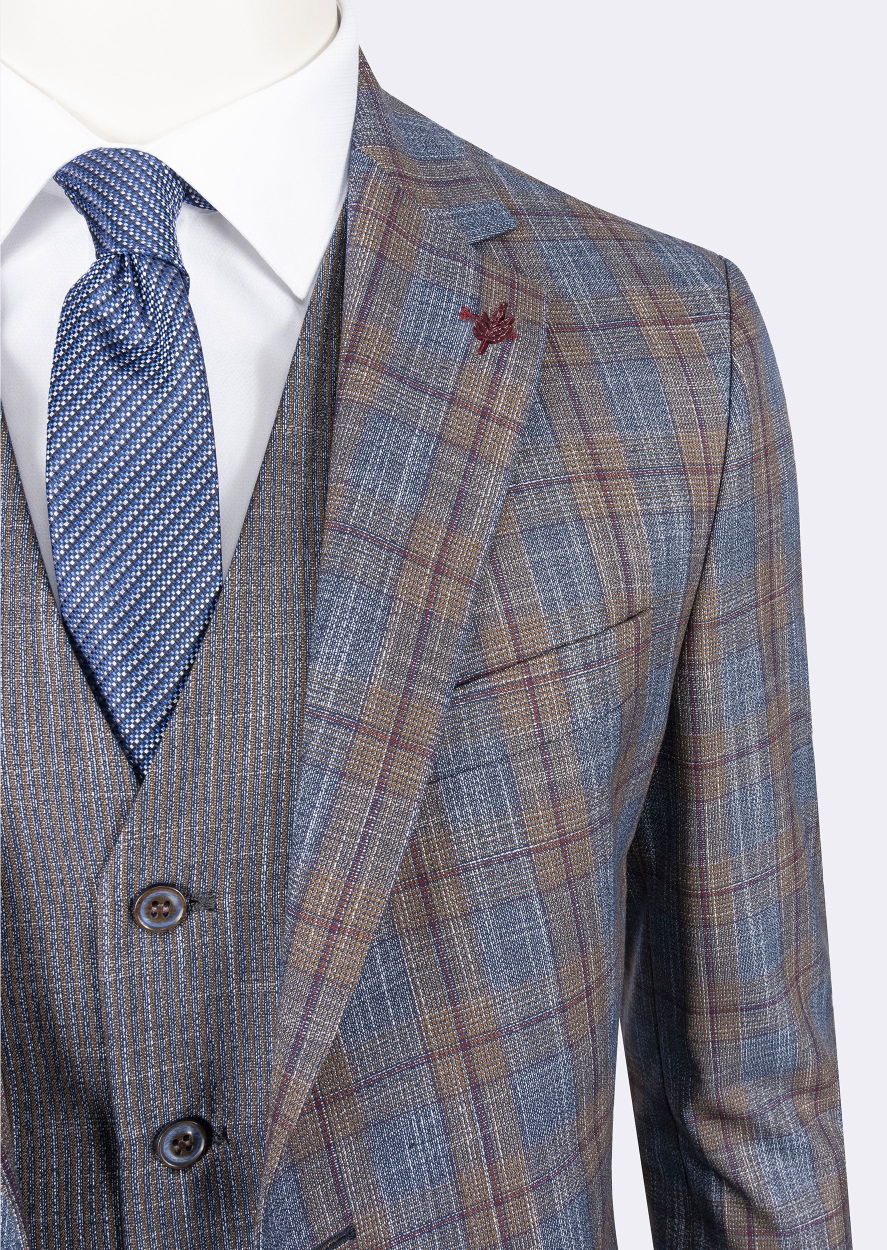 Navy Three-Piece Suit