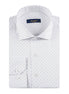 White - Sax Blue Long Sleeve Shirt