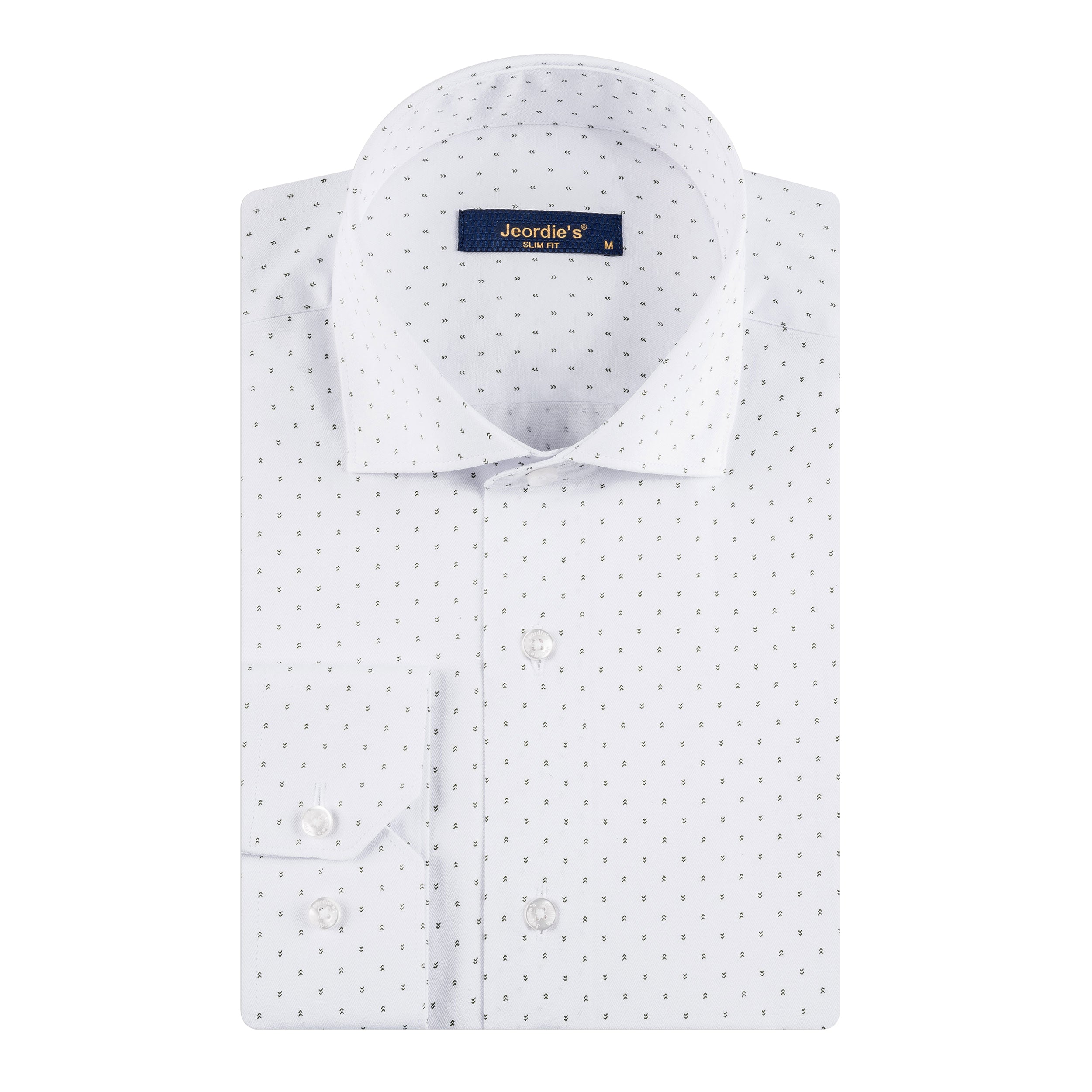 White - Khaki Long Sleeve Shirt