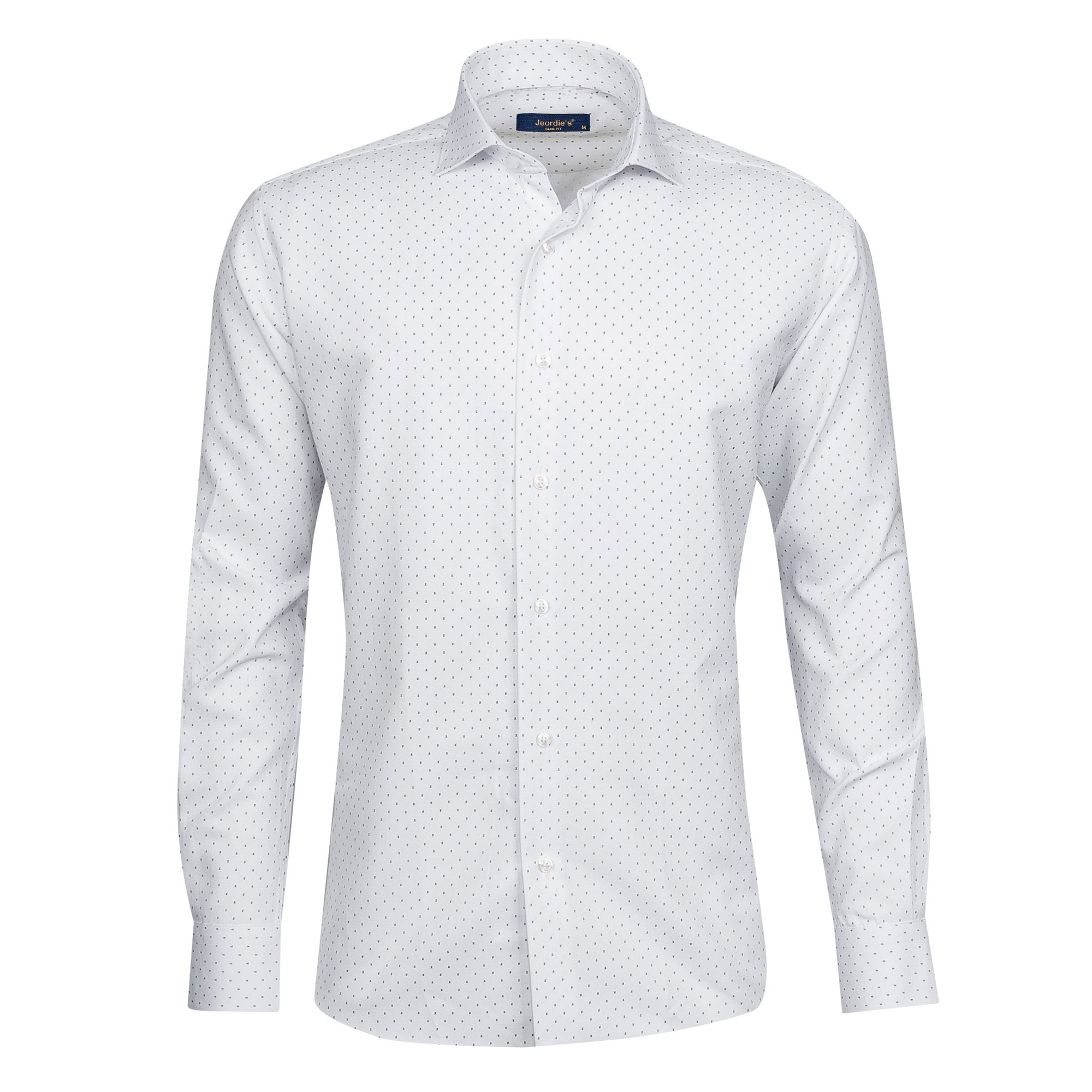 White - Khaki Long Sleeve Shirt