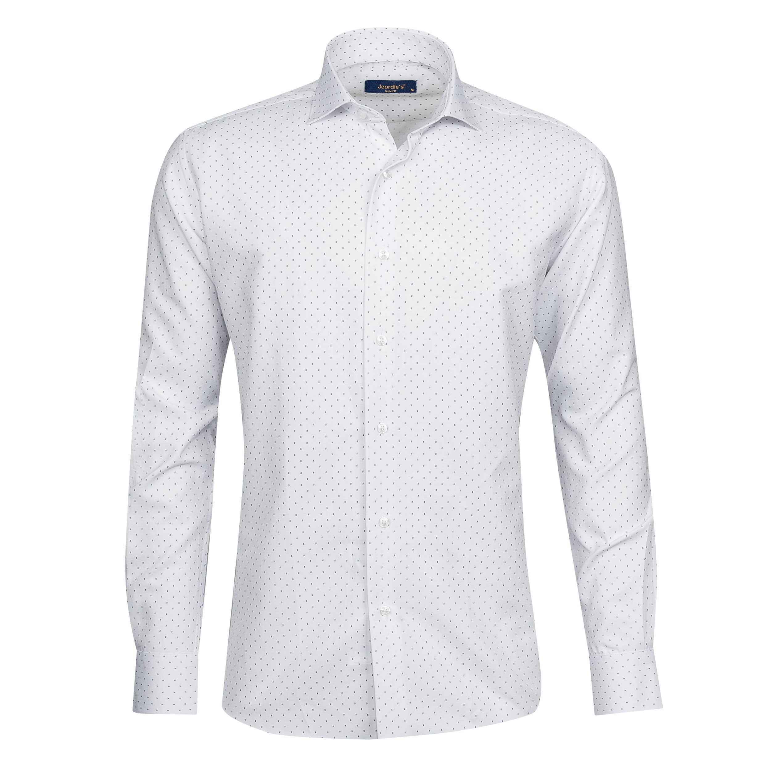 White - Khaki Long Sleeve Shirt