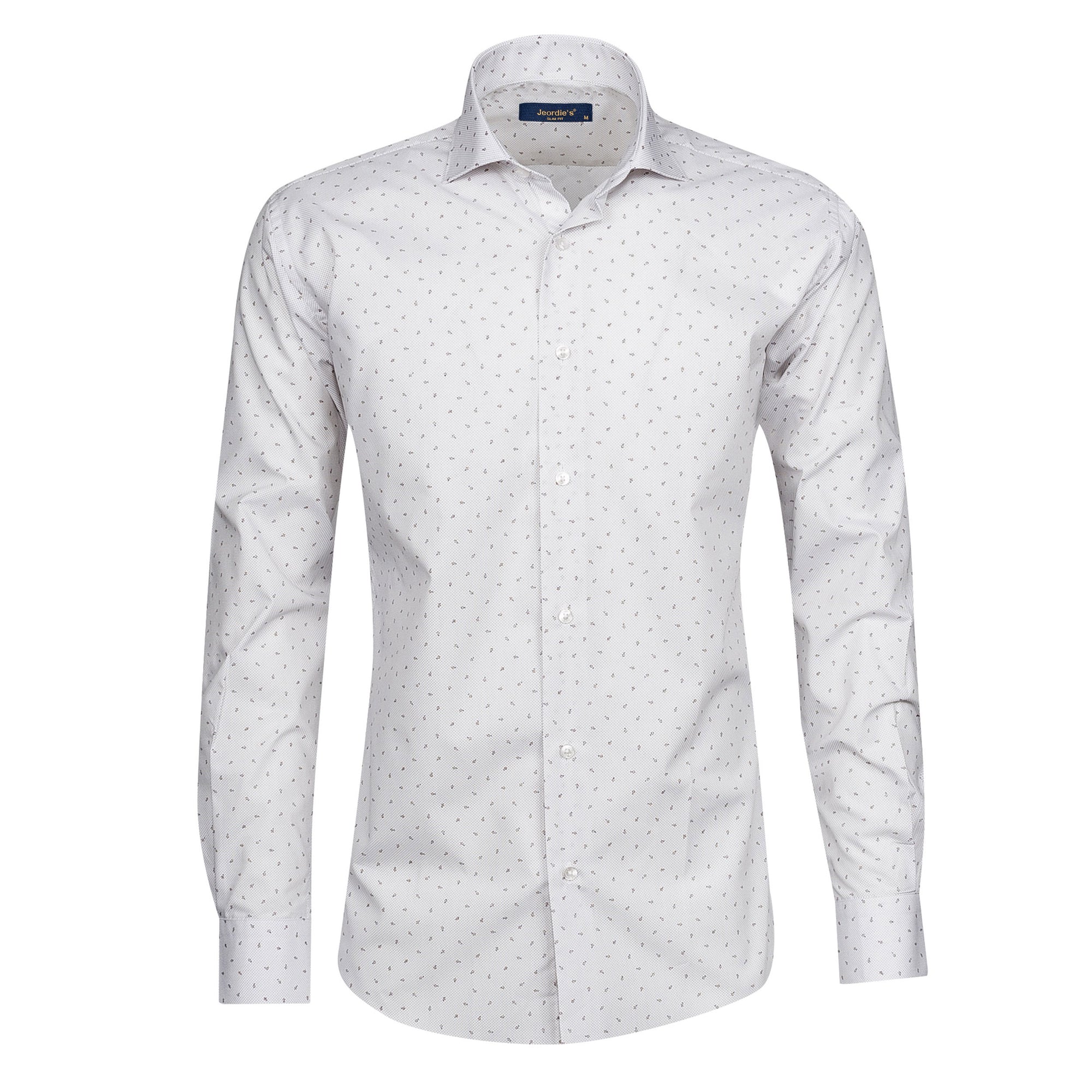 White - Beige Long Sleeve Shirt