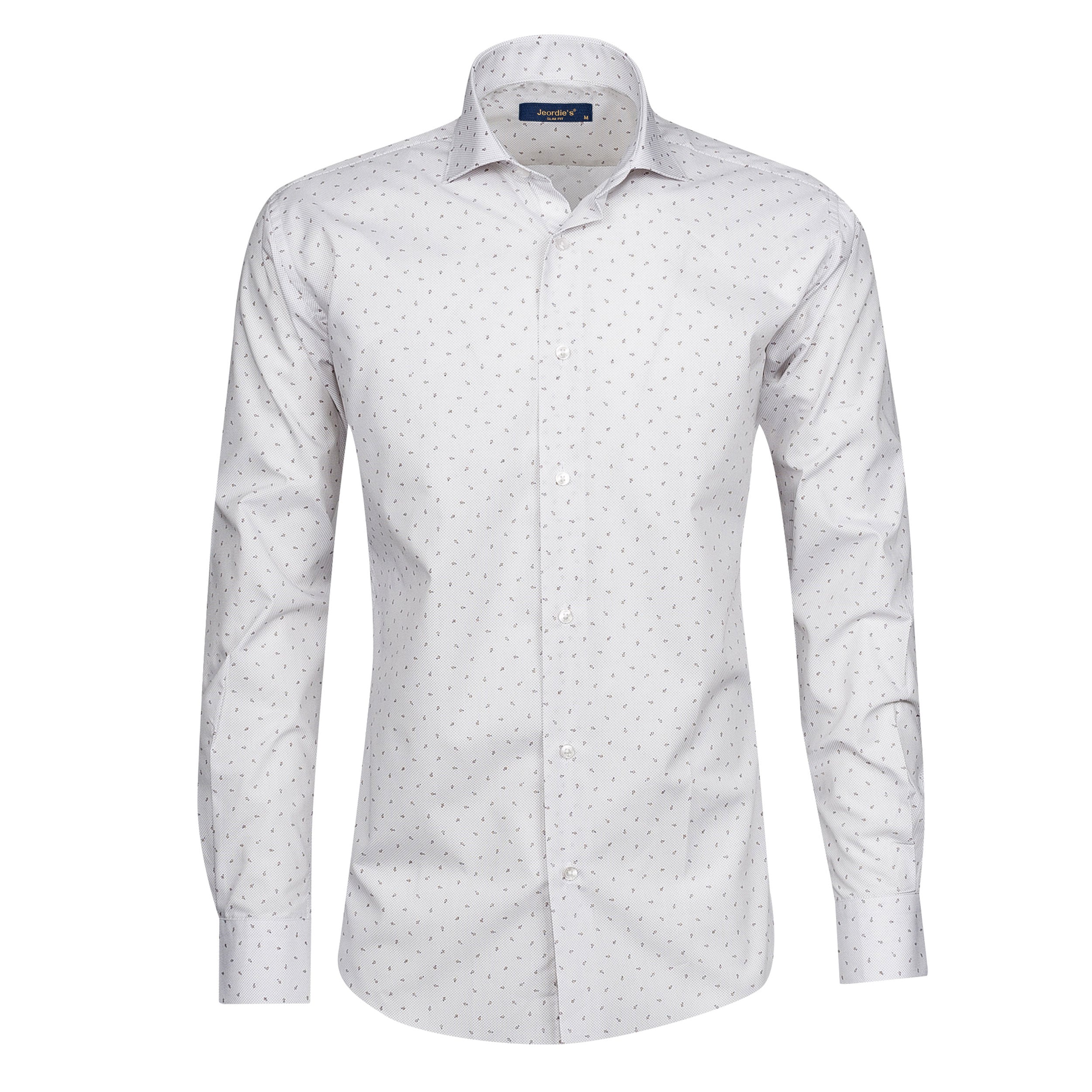 White - Beige Long Sleeve Shirt