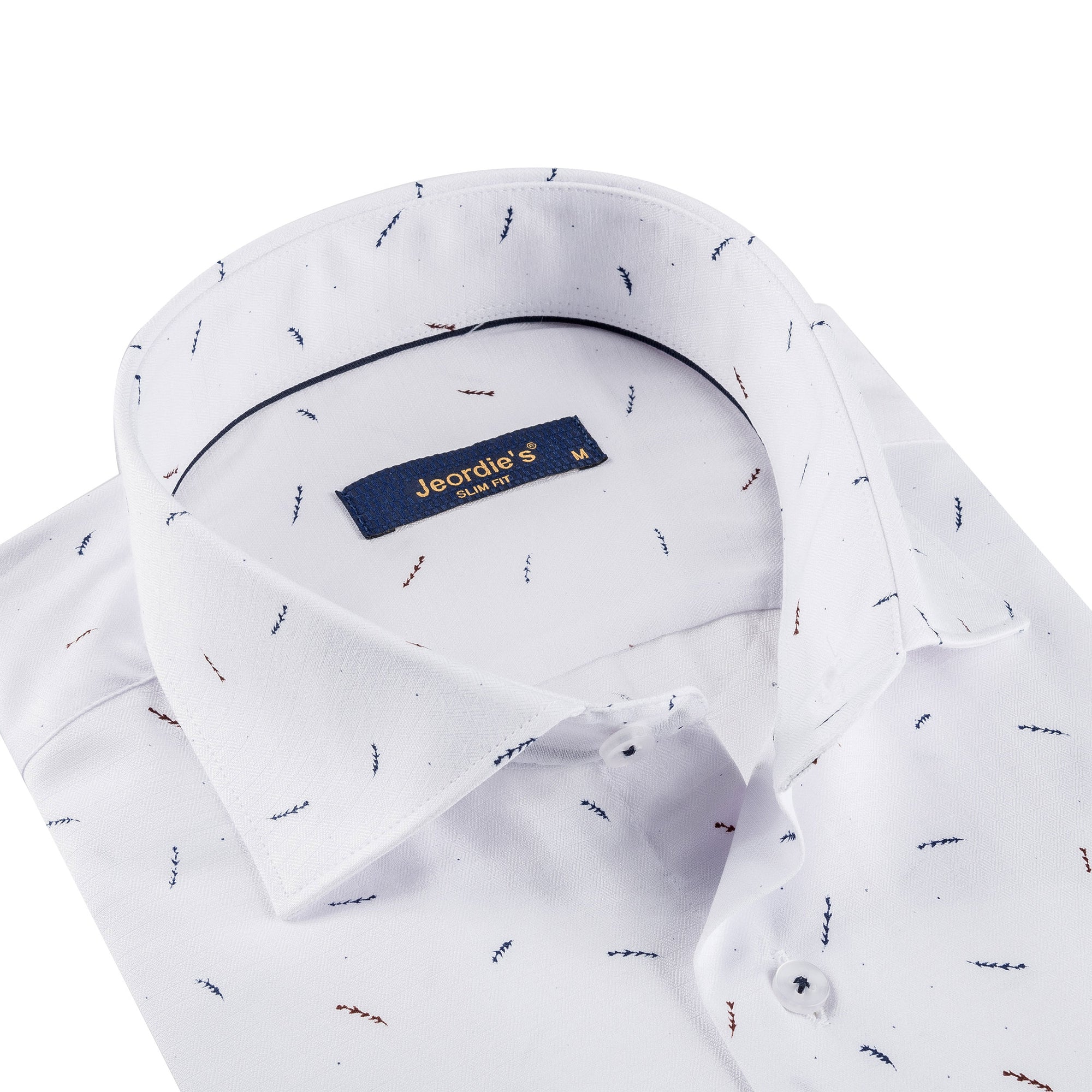 White - Navy Long Sleeve Shirt