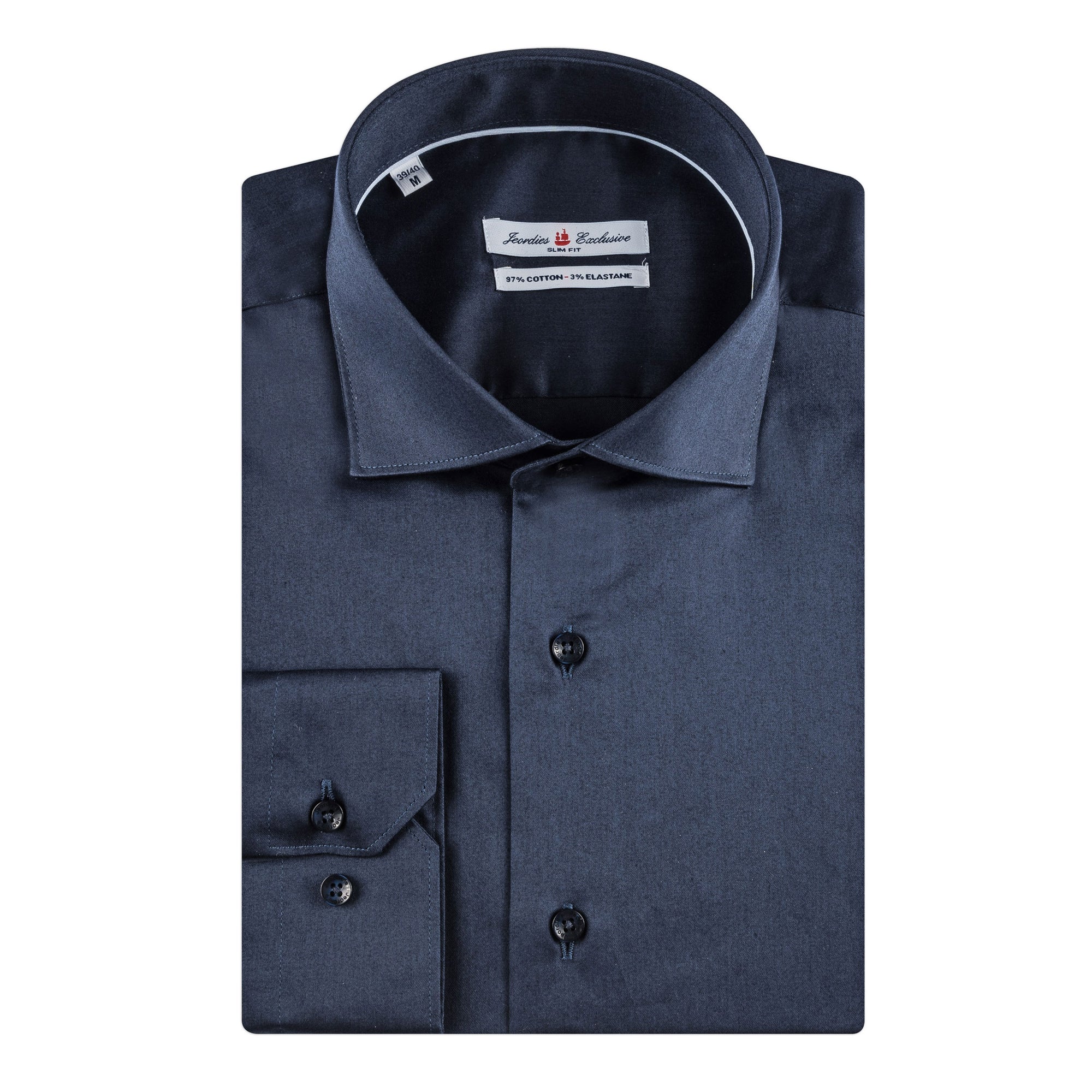 Navy Cotton Shirt