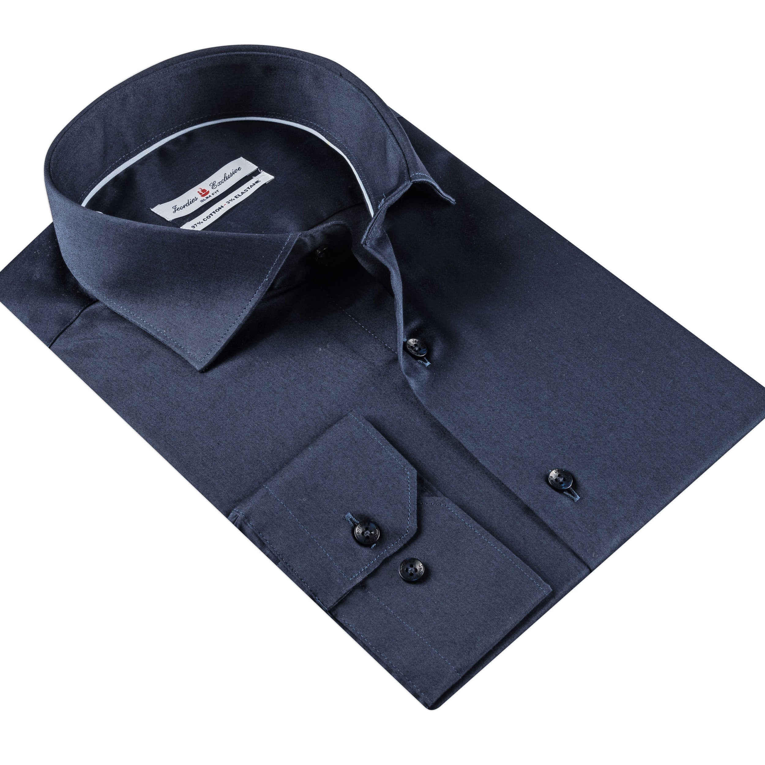 Navy Cotton Shirt