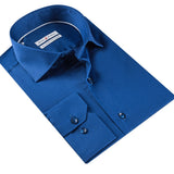 Royal Blue Cotton Shirt