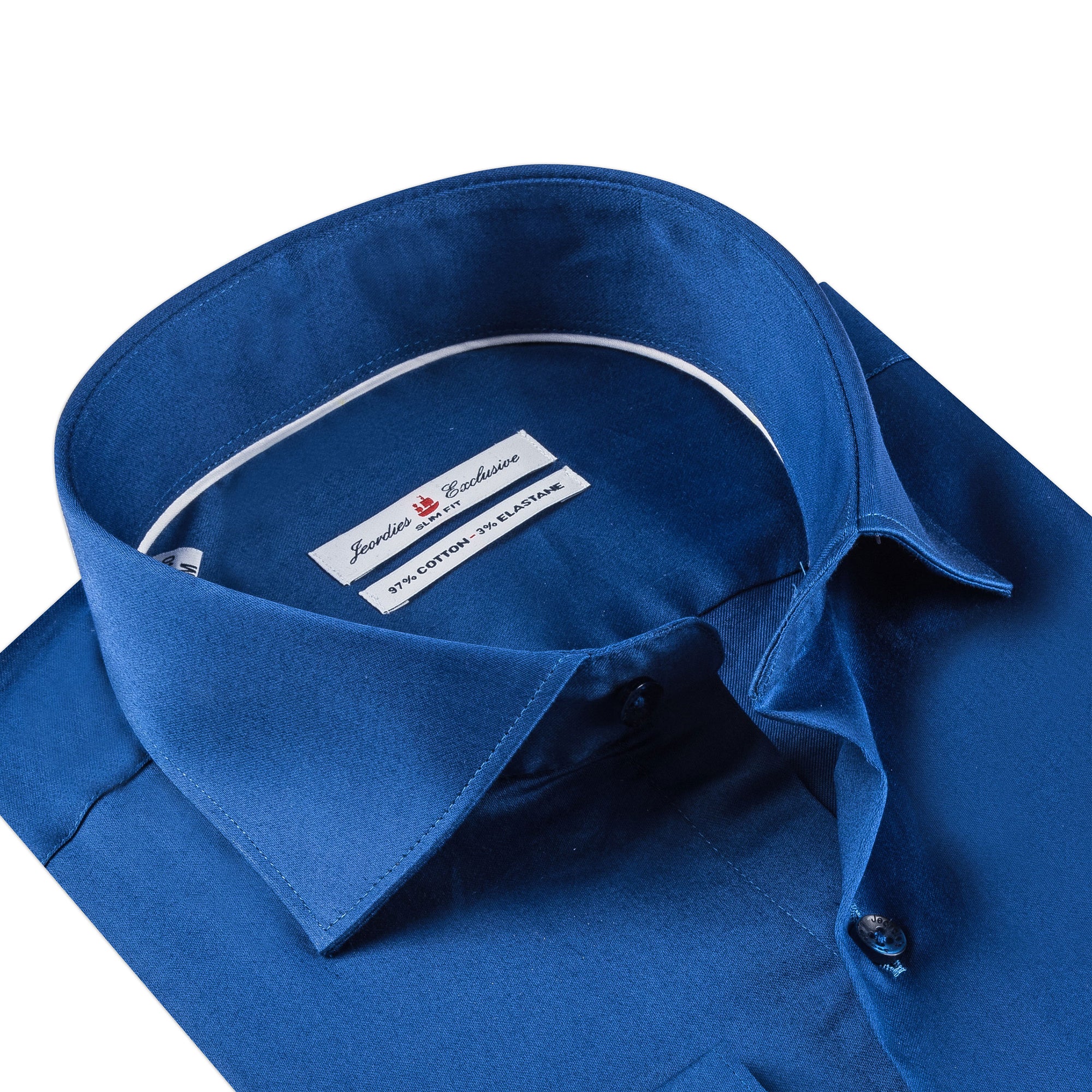Royal Blue Cotton Shirt
