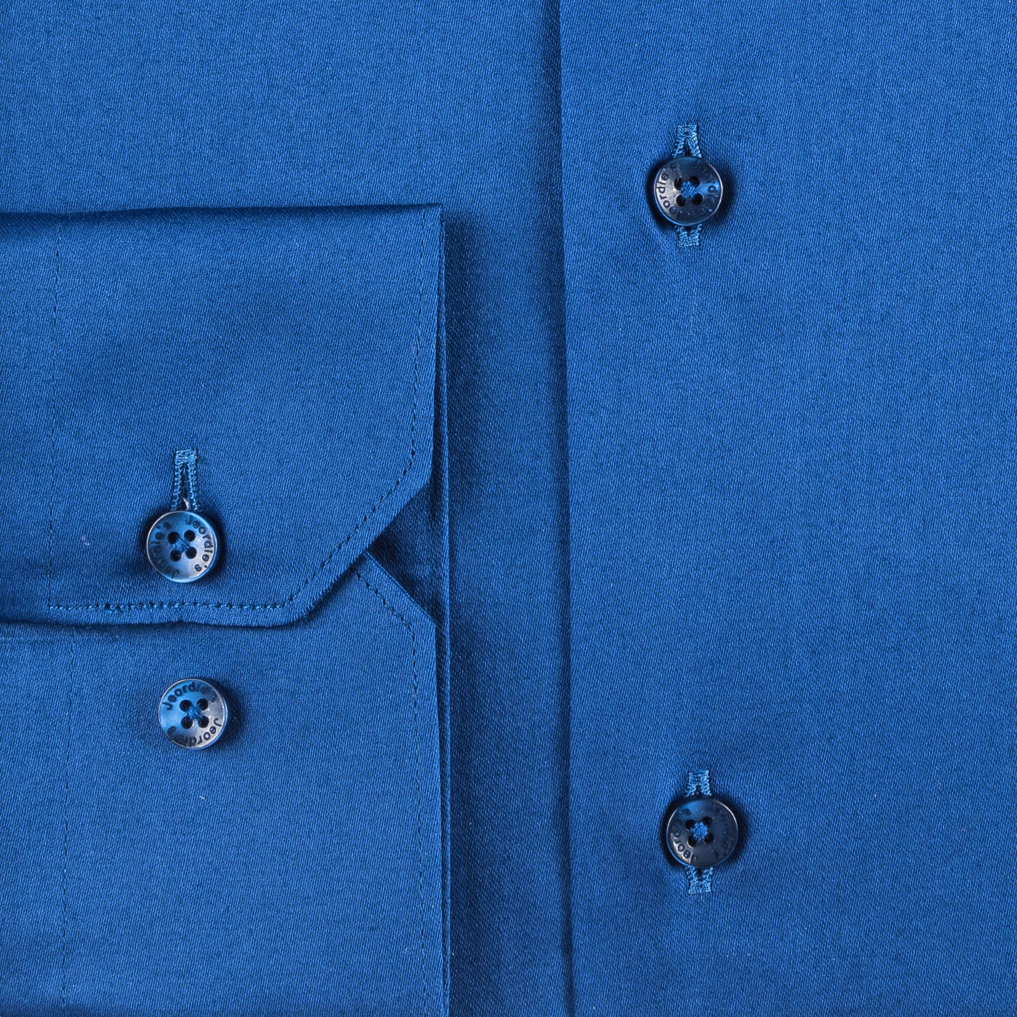 Royal Blue Cotton Shirt