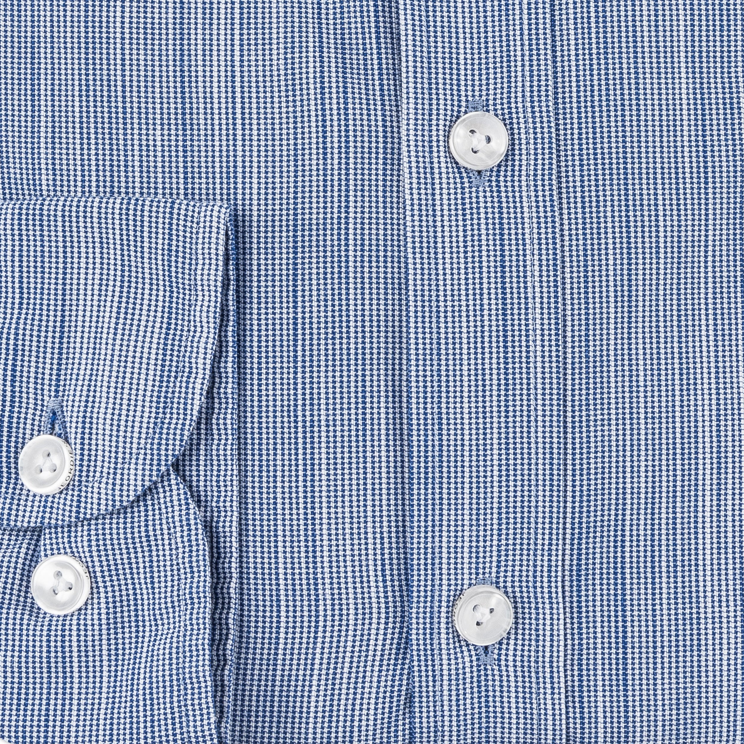 Sax Blue Cotton Shirt