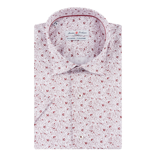 Burgundy Short Sleeve Shirt