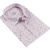 Burgundy Short Sleeve Shirt