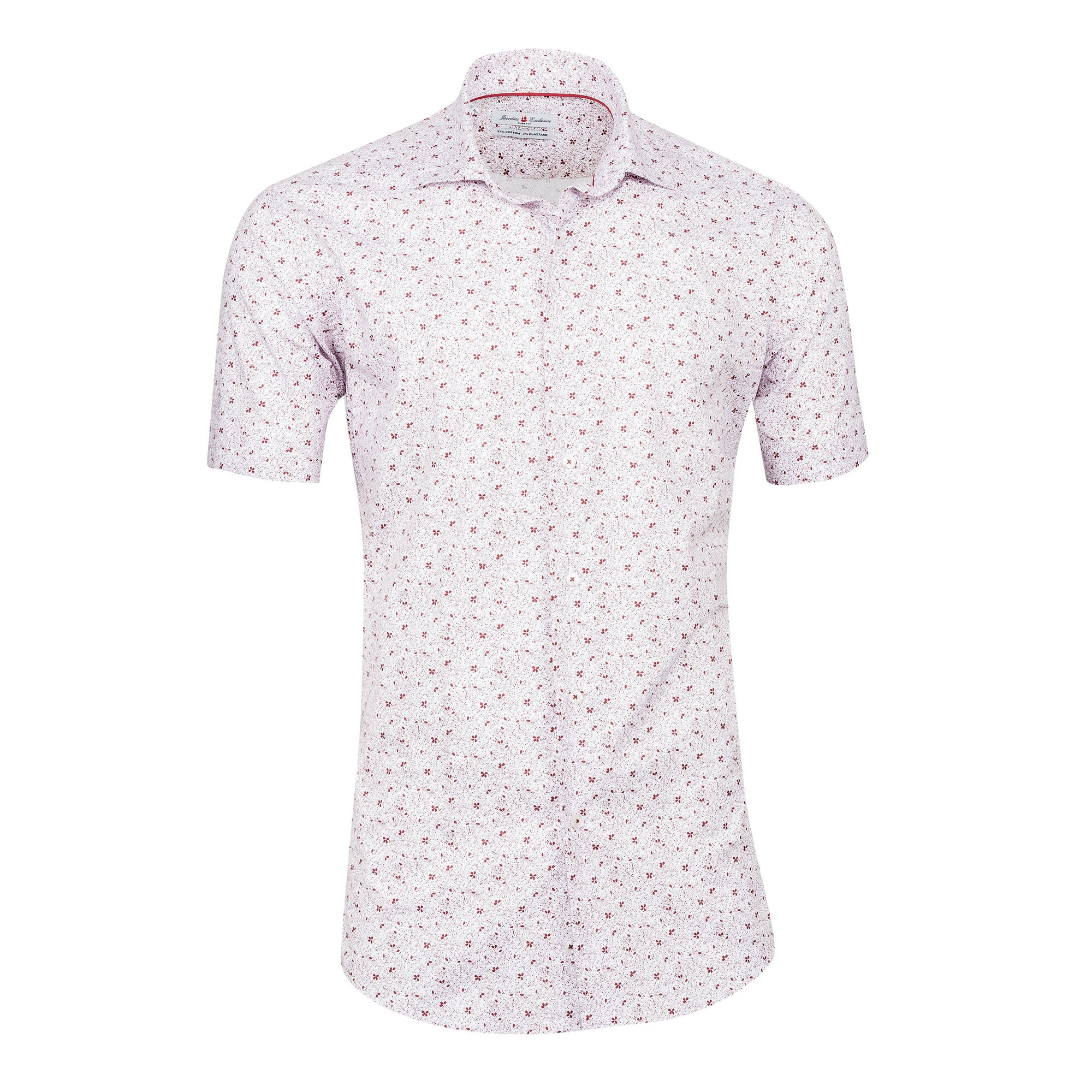 Burgundy Short Sleeve Shirt