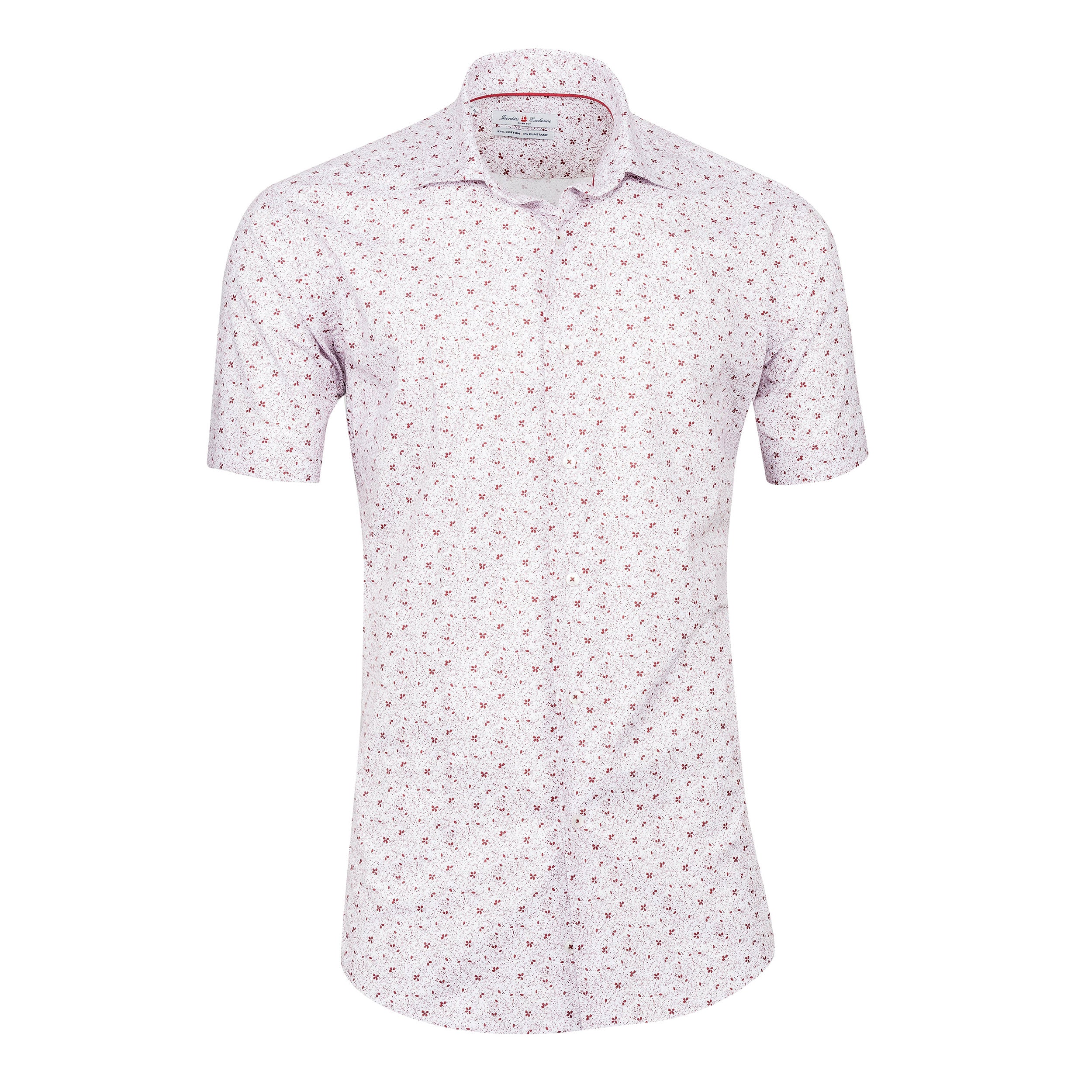 Burgundy Short Sleeve Shirt