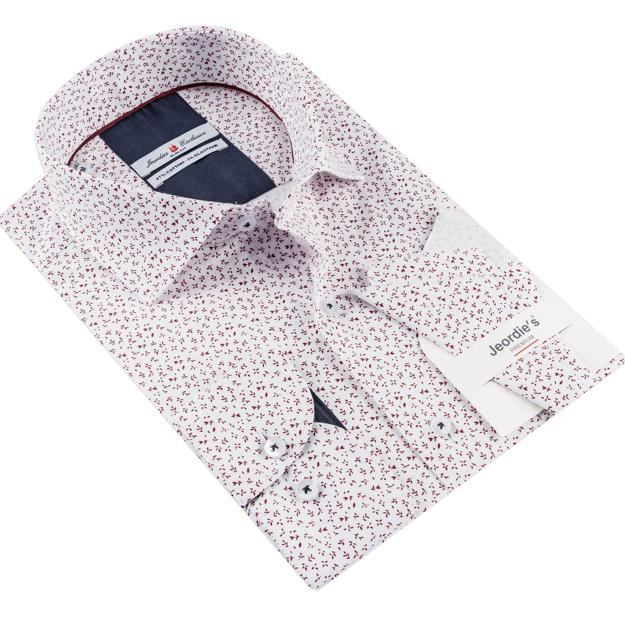 Burgundy Cotton Shirt