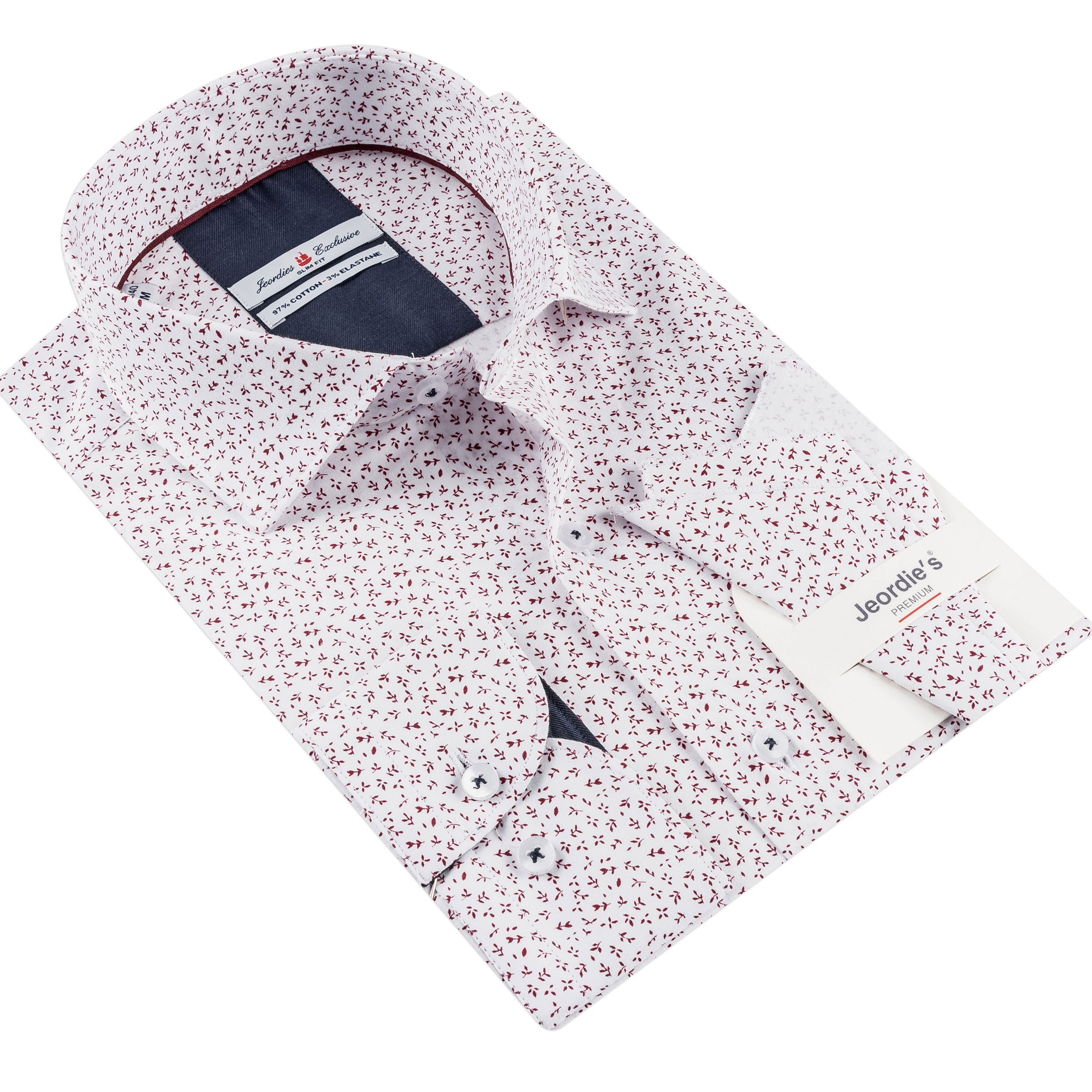 Burgundy Cotton Shirt