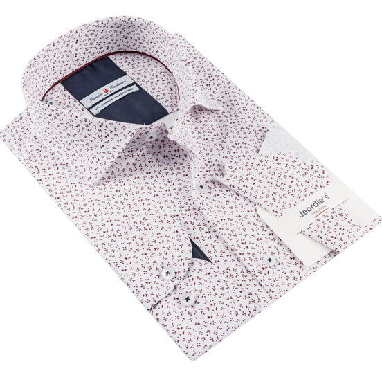 Burgundy Cotton Shirt