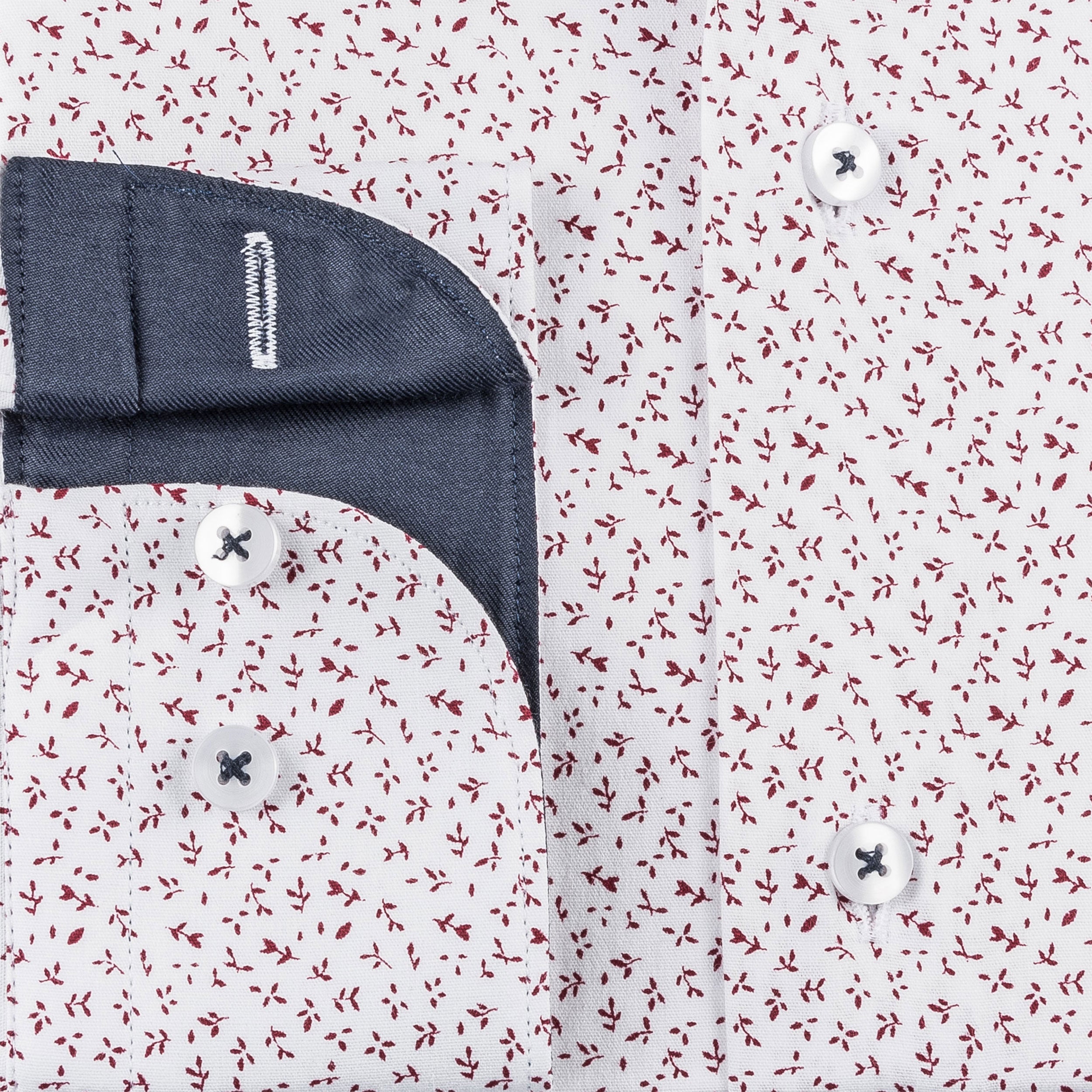 Burgundy Cotton Shirt