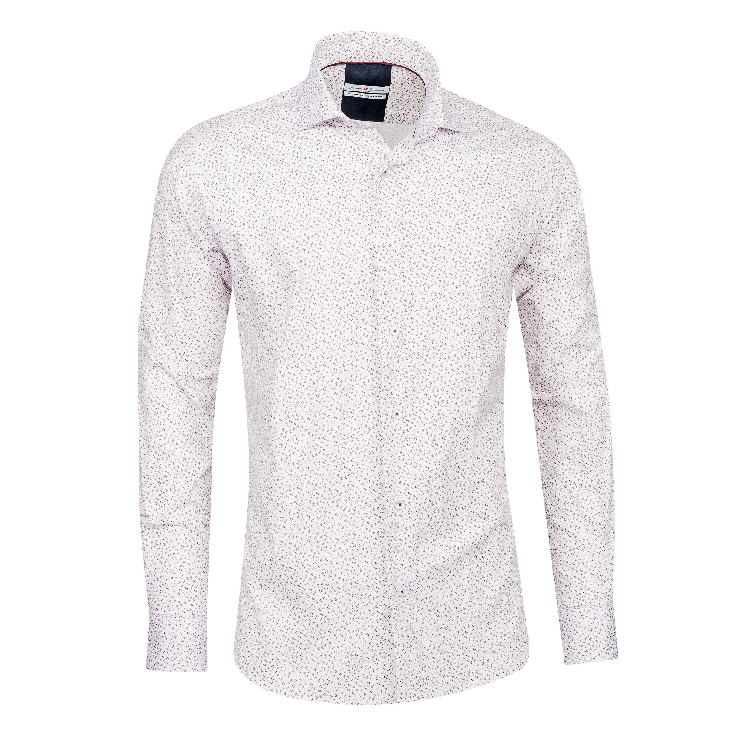 Burgundy Cotton Shirt