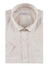 Beige Short Sleeve Shirt