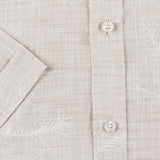 Beige Short Sleeve Shirt