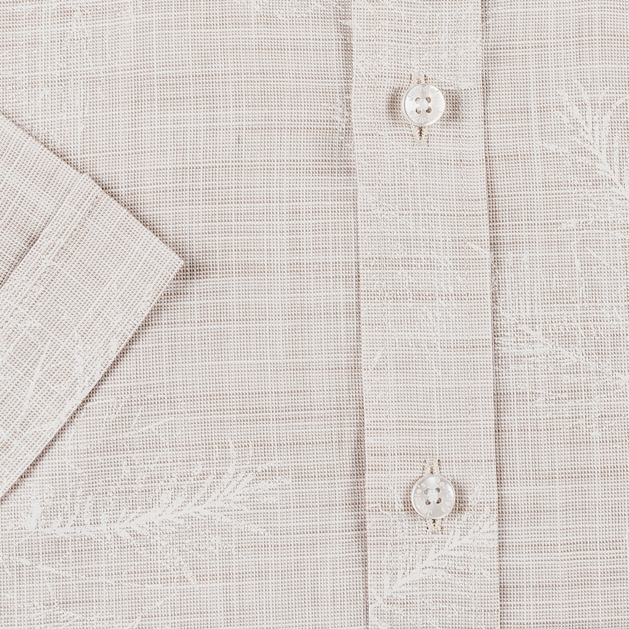 Beige Short Sleeve Shirt