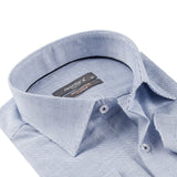 Sax Blue Cotton Shirt